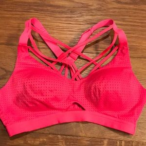 Victoria’s Secret sports bra.